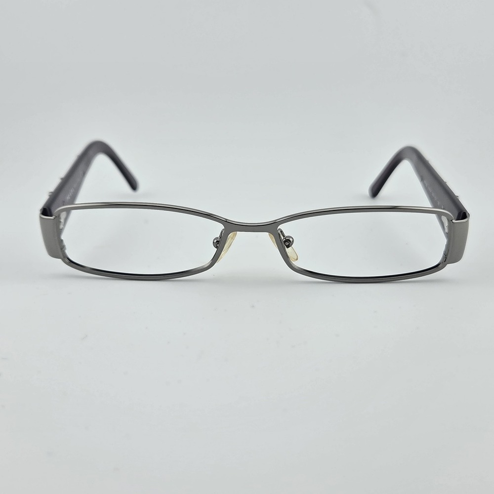 Prada VPR 58L Eyeglasses - FRAME ONLY - 5AV-1O1 Gunmetal Plum Italy 51-14-135 - Picture 14 of 16